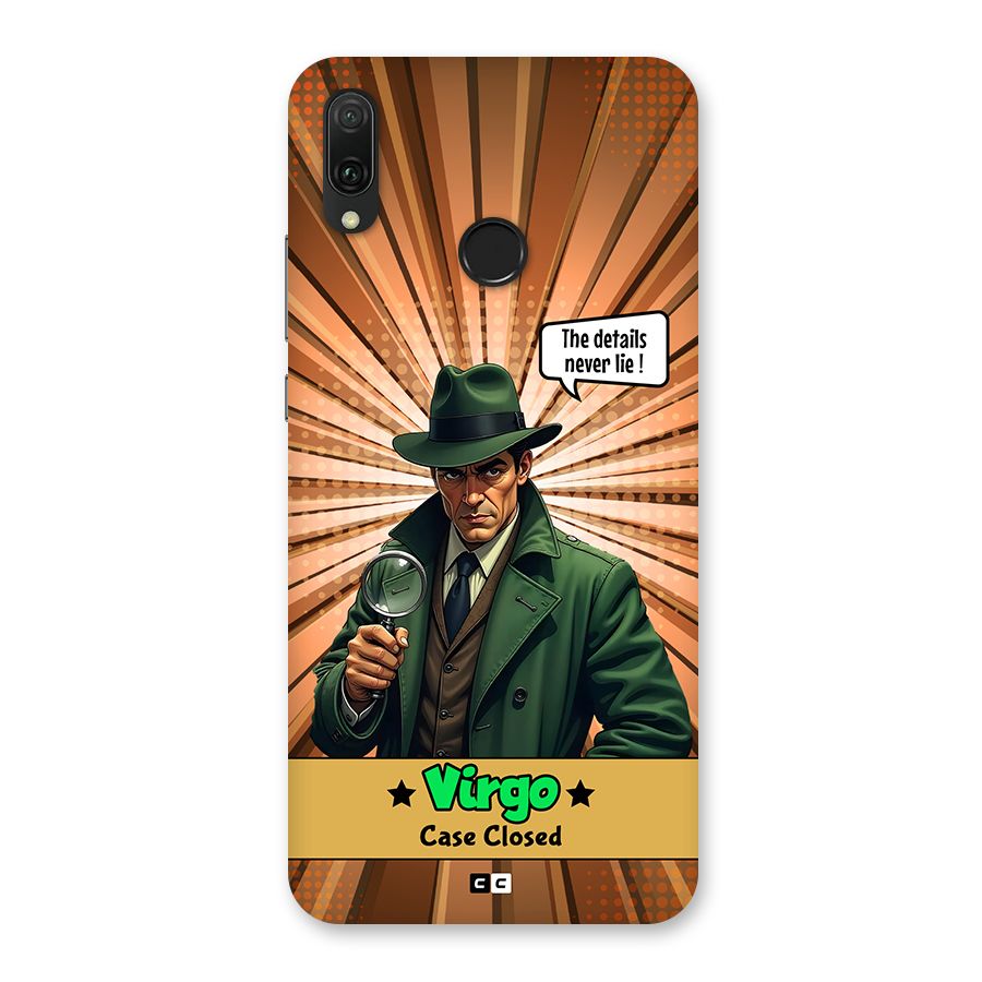 Detective Virgo Back Case for Huawei Y9 (2019)