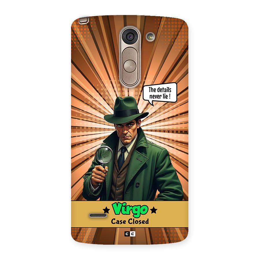Detective Virgo Back Case for LG G3 Stylus
