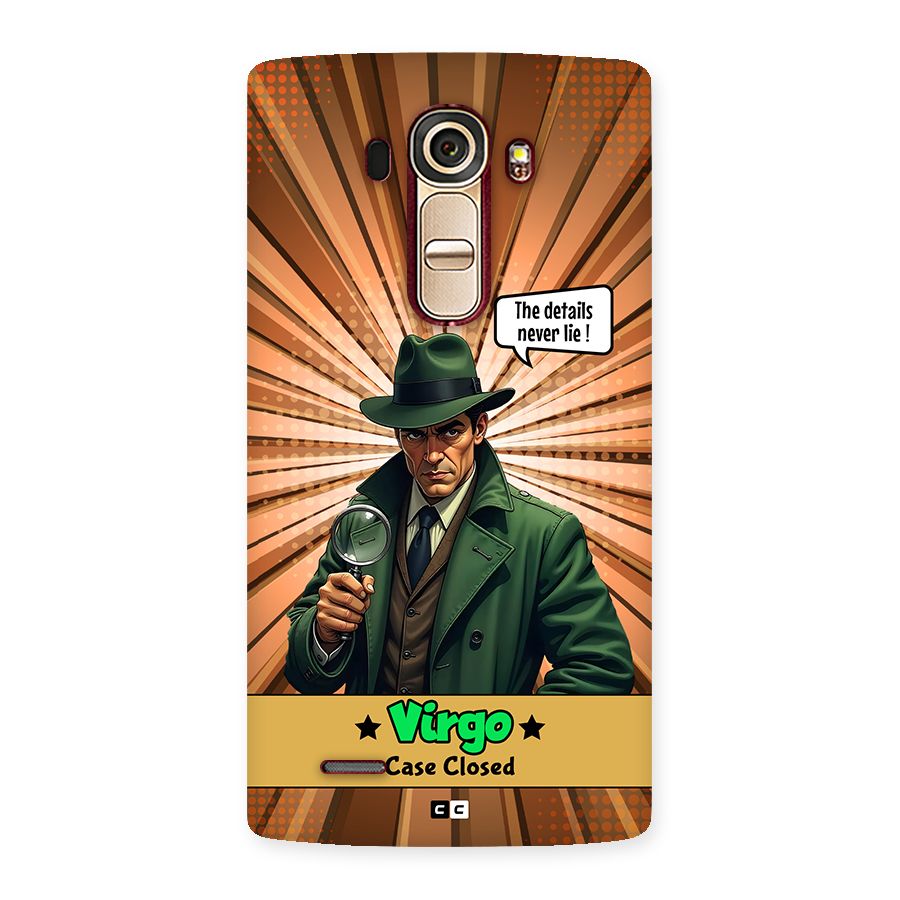 Detective Virgo Back Case for LG G4