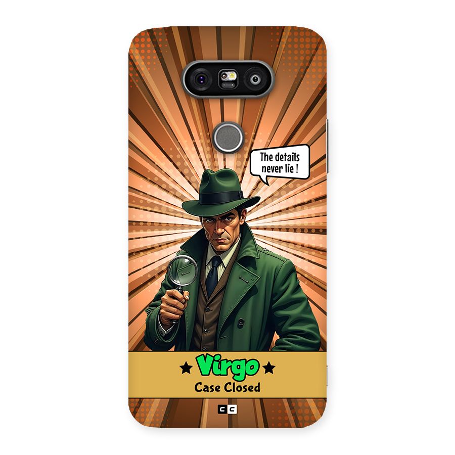 Detective Virgo Back Case for LG G5