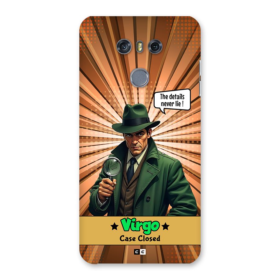 Detective Virgo Back Case for LG G6