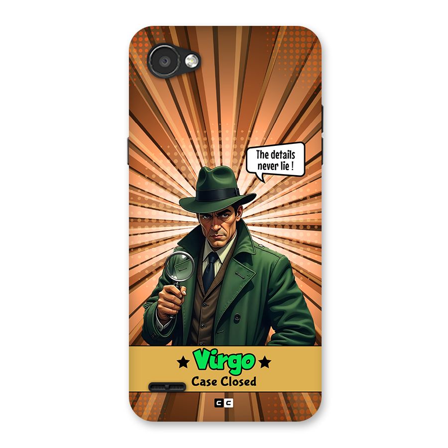 Detective Virgo Back Case for LG Q6