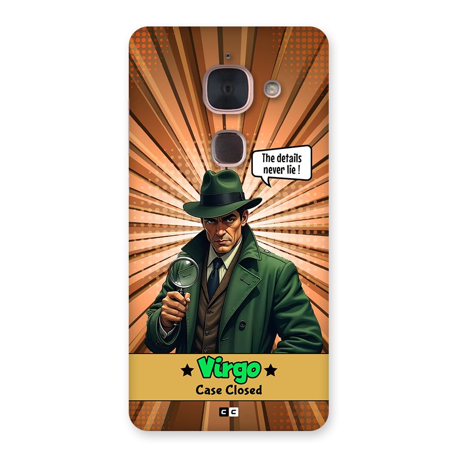 Detective Virgo Back Case for Le Max 2