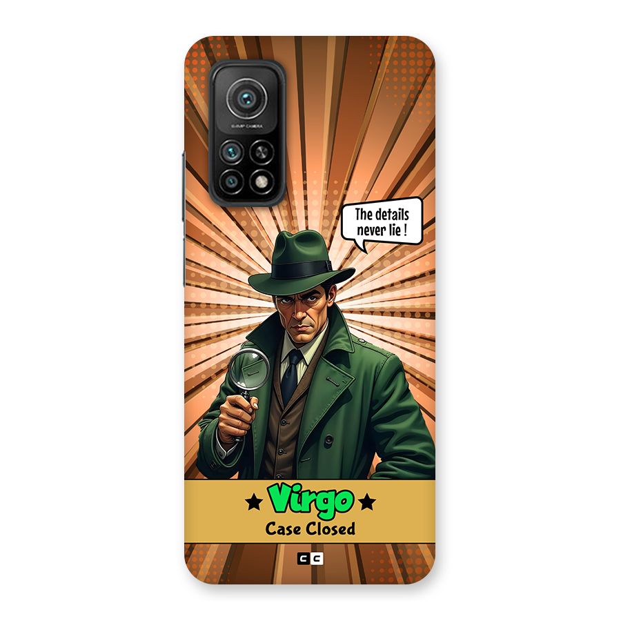 Detective Virgo Back Case for Mi 10T 5G