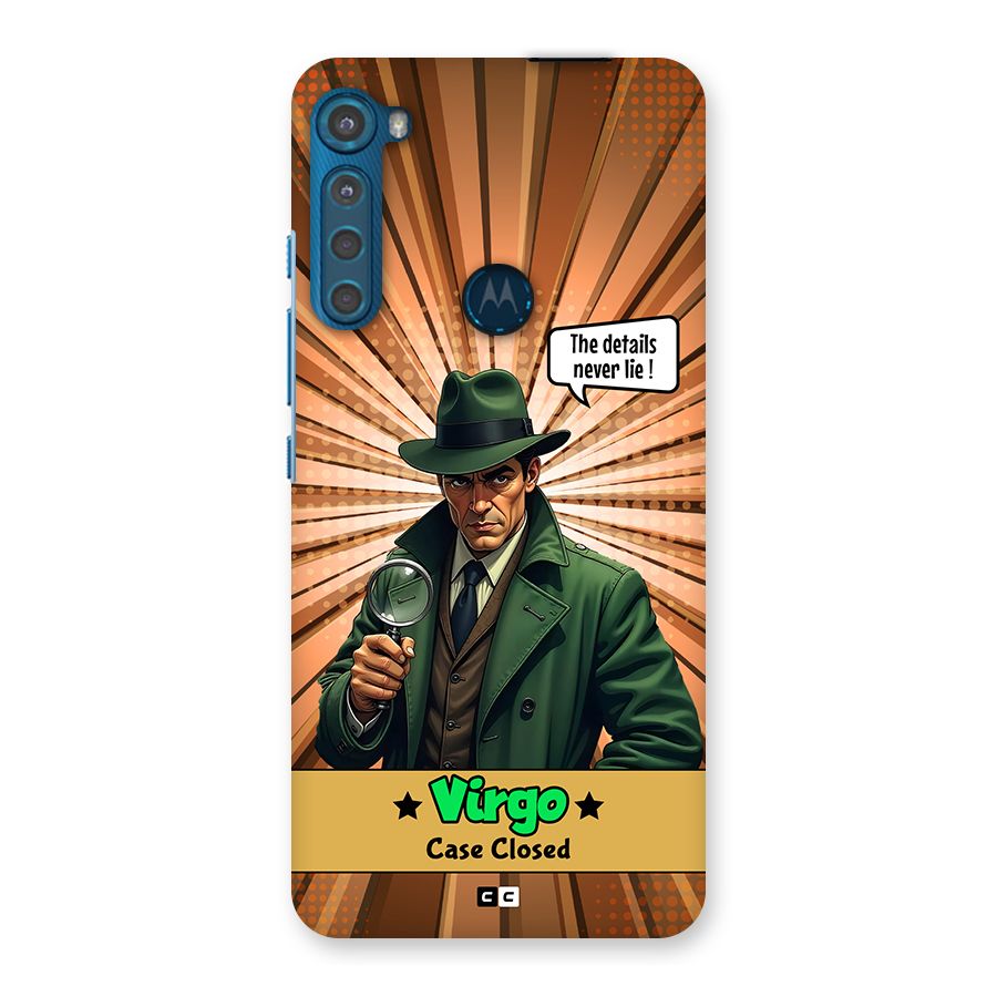 Detective Virgo Back Case for Motorola One Fusion Plus