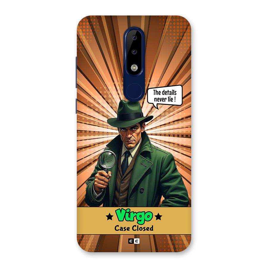 Detective Virgo Back Case for Nokia 5.1 Plus
