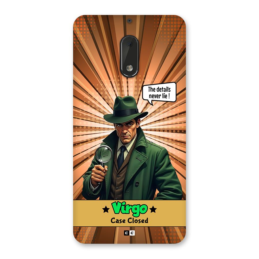 Detective Virgo Back Case for Nokia 6