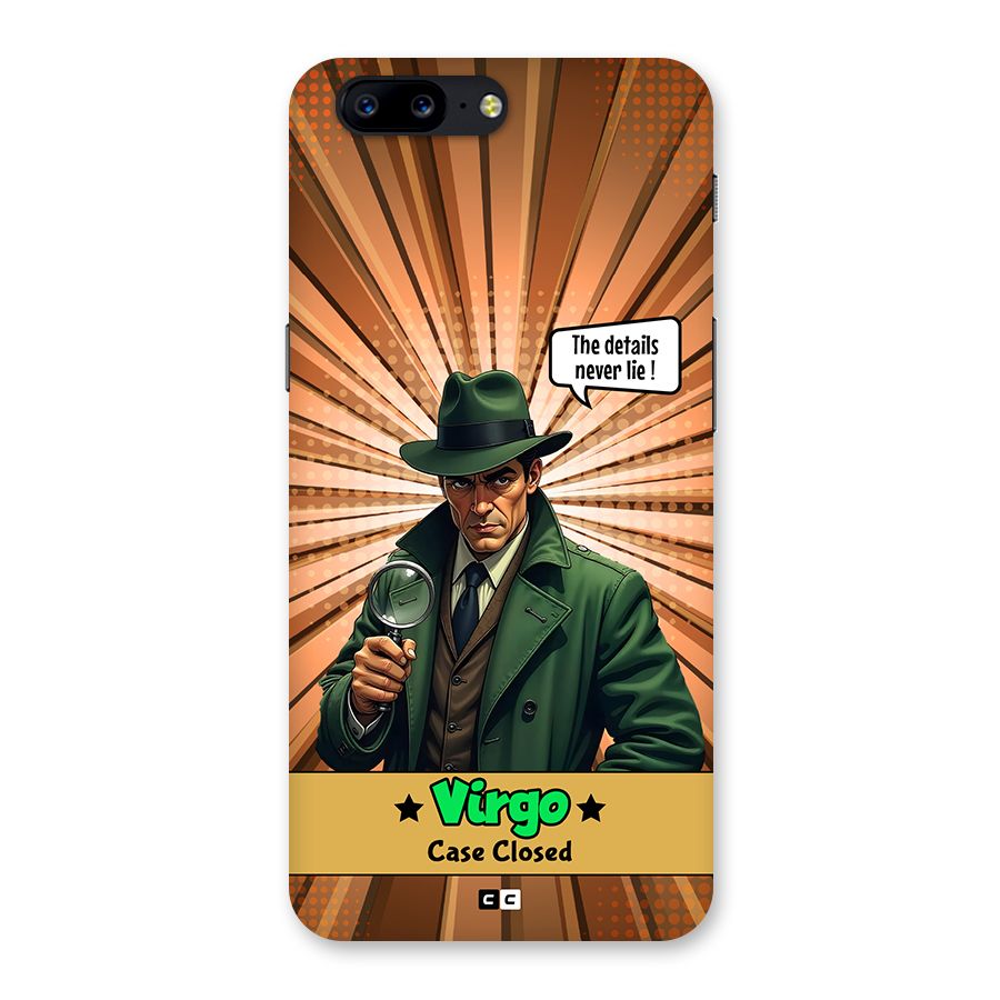 Detective Virgo Back Case for OnePlus 5