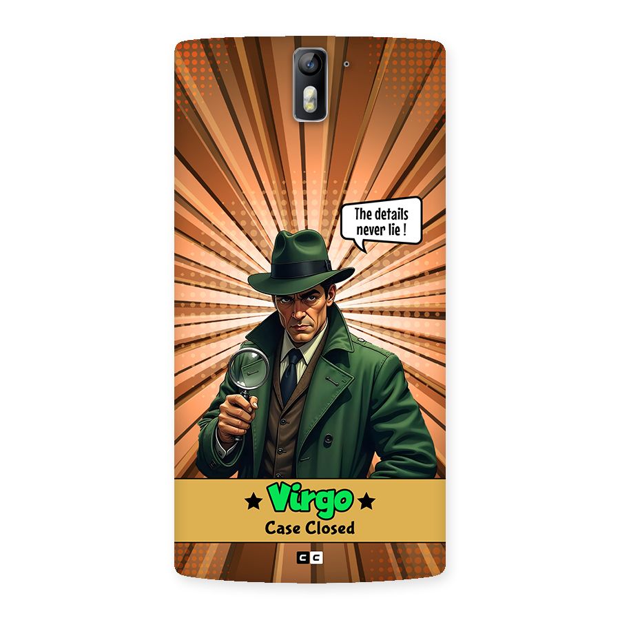 Detective Virgo Back Case for OnePlus One