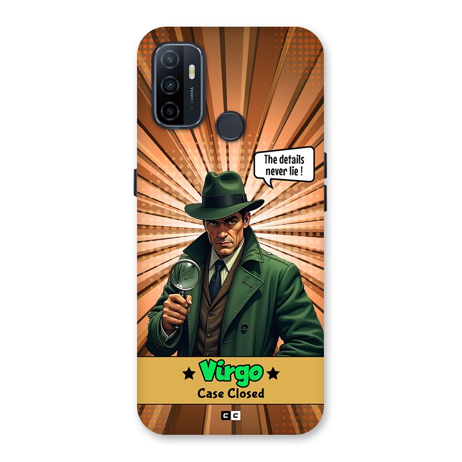 Detective Virgo Back Case for Oppo A32