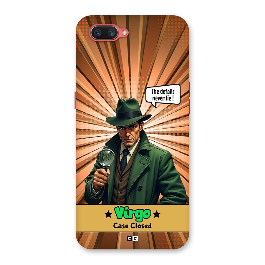 Detective Virgo Back Case for Oppo A3s