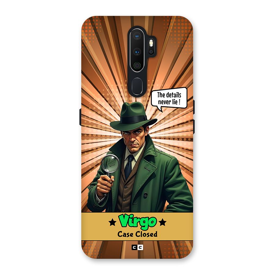 Detective Virgo Back Case for Oppo A5 (2020)