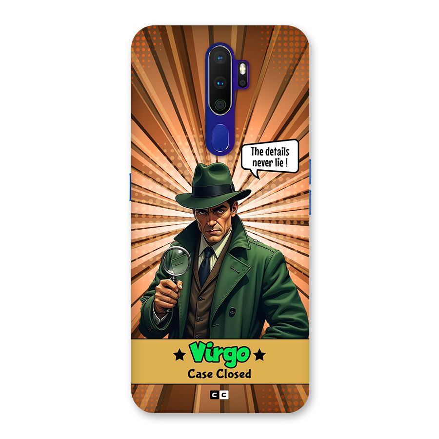 Detective Virgo Back Case for Oppo A9 (2020)