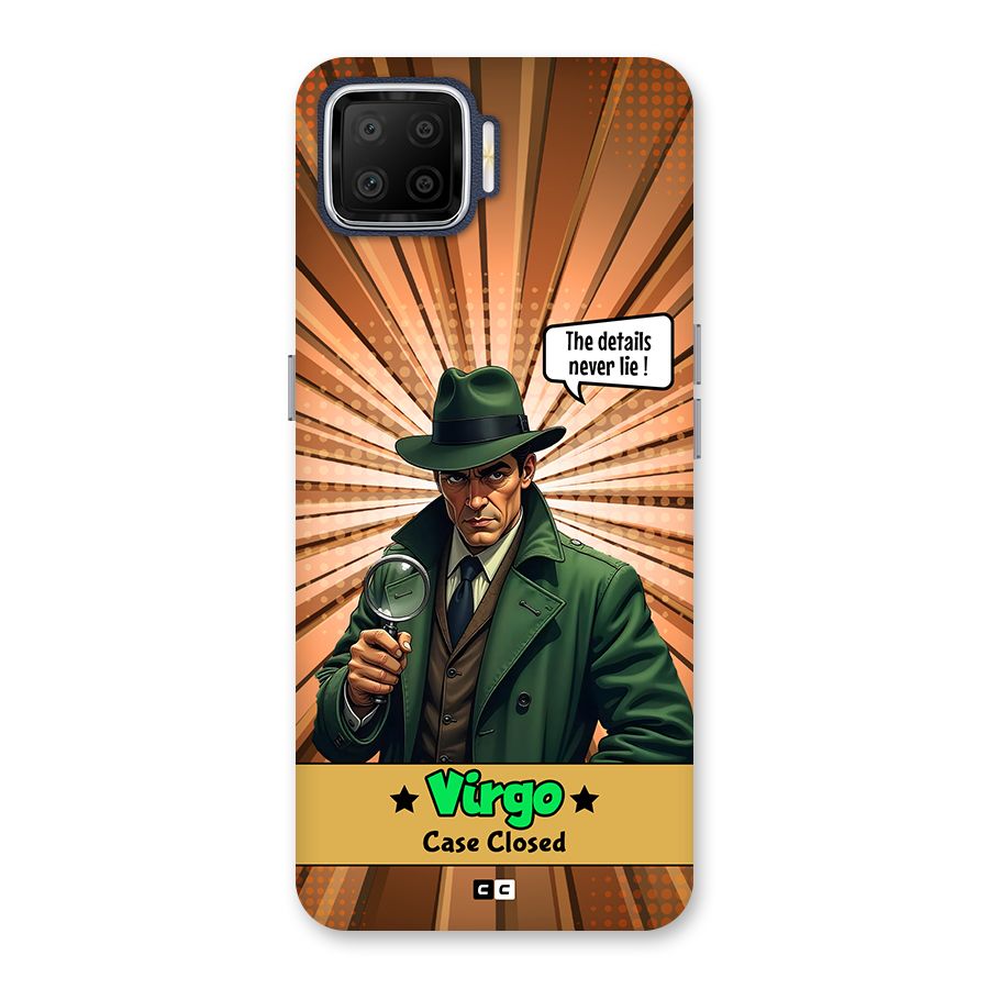 Detective Virgo Back Case for Oppo F17