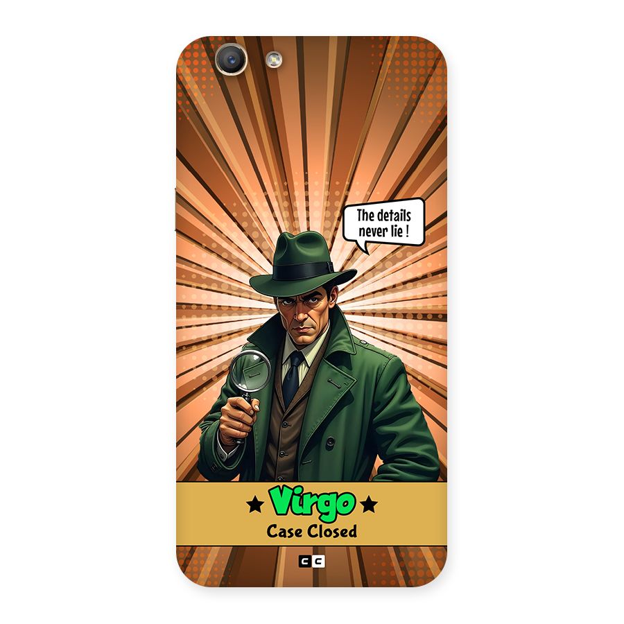 Detective Virgo Back Case for Oppo F1s