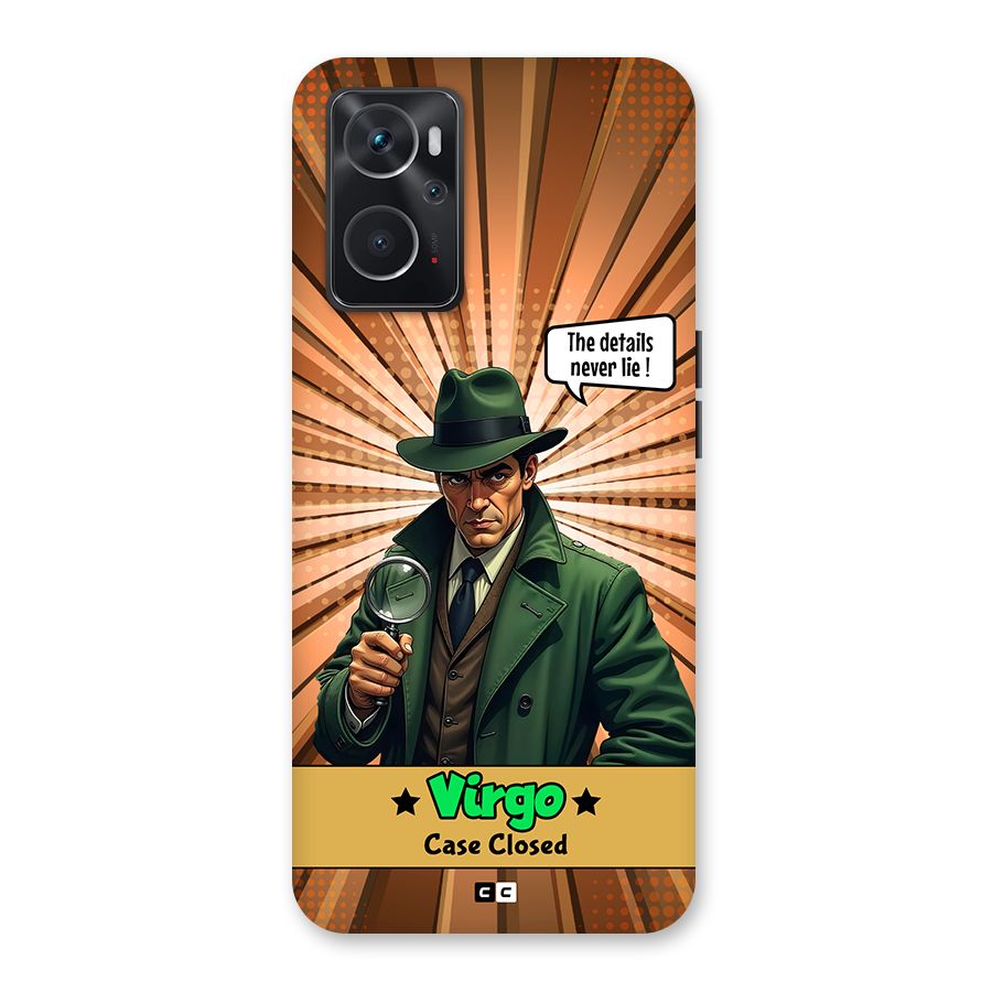 Detective Virgo Back Case for Oppo K10 4G