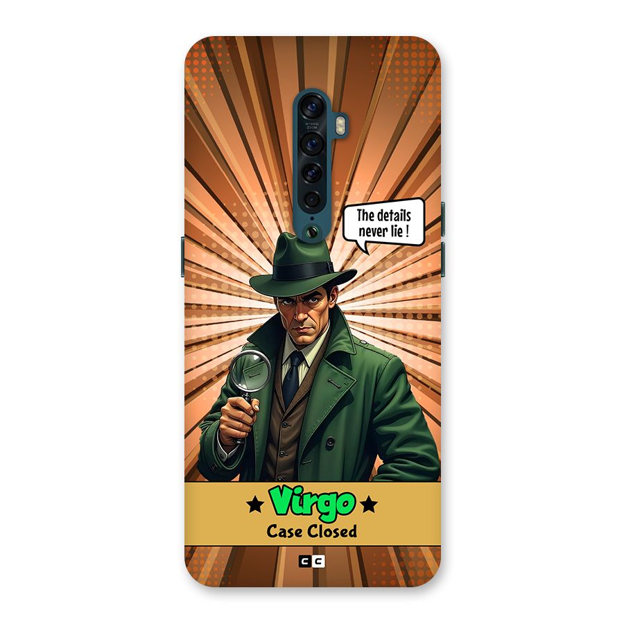 Detective Virgo Back Case for Oppo Reno2