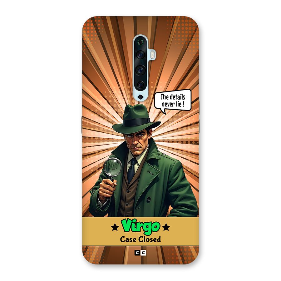 Detective Virgo Back Case for Oppo Reno2 Z