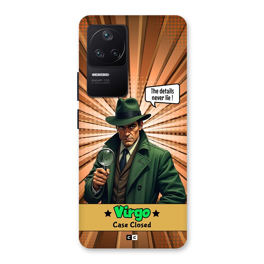 Detective Virgo Back Case for Poco F4 5G