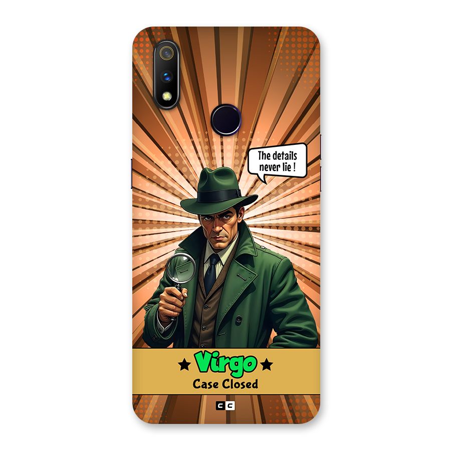 Detective Virgo Back Case for Realme 3 Pro