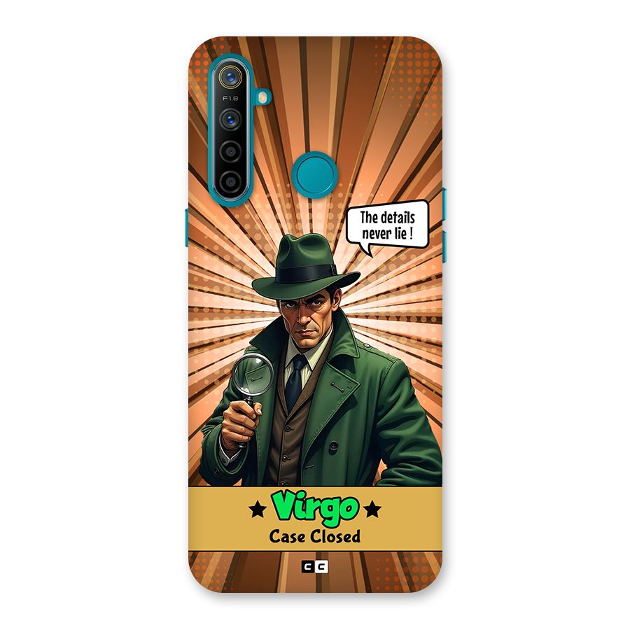Detective Virgo Back Case for Realme 5i