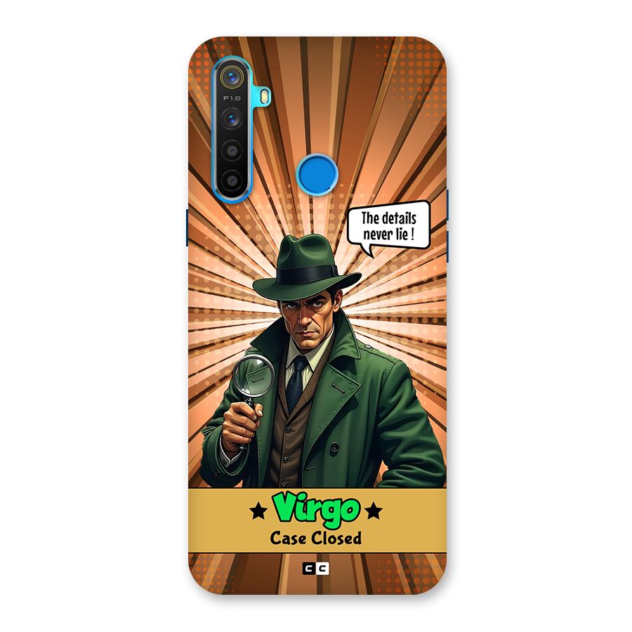 Detective Virgo Back Case for Realme 5s