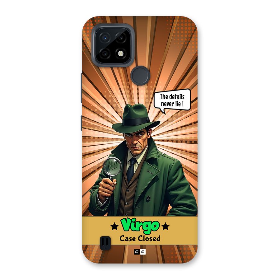 Detective Virgo Back Case for Realme C21