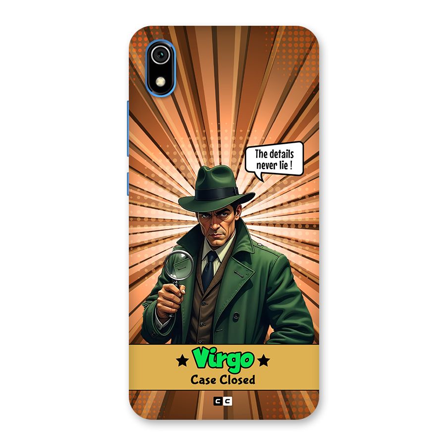Detective Virgo Back Case for Redmi 7A