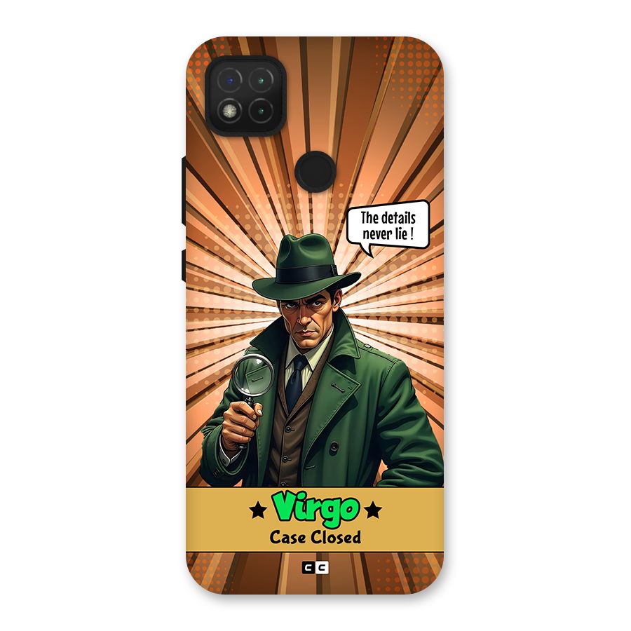 Detective Virgo Back Case for Redmi 9 Activ