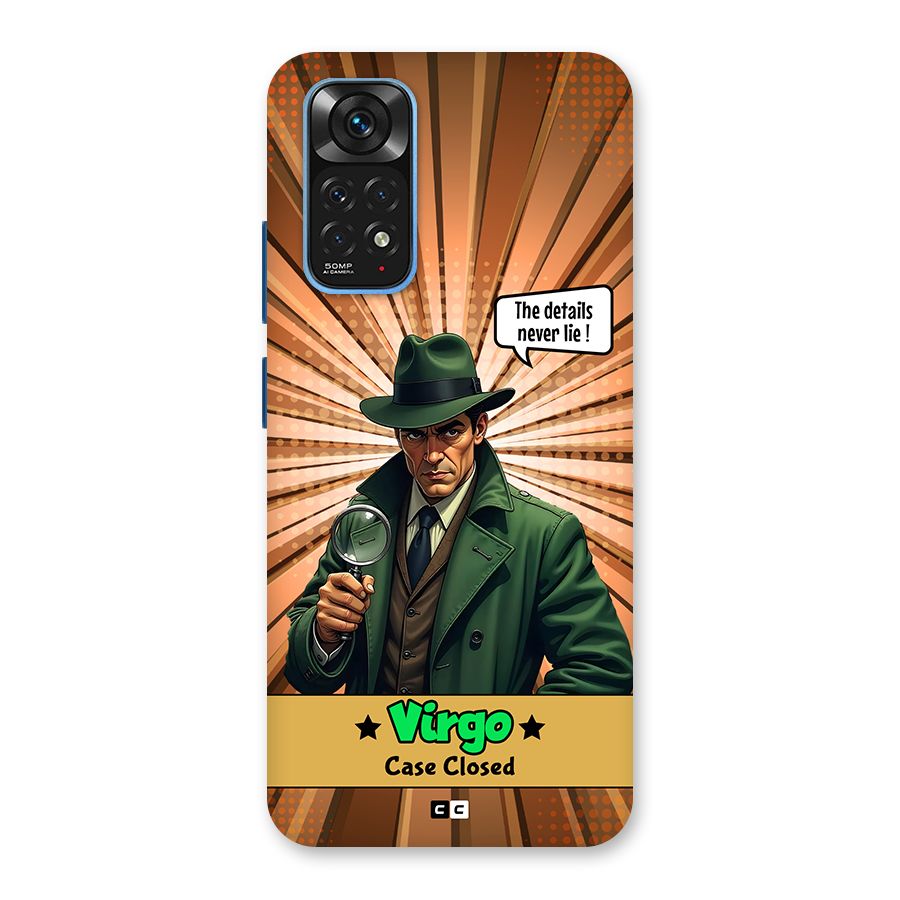 Detective Virgo Back Case for Redmi Note 11S