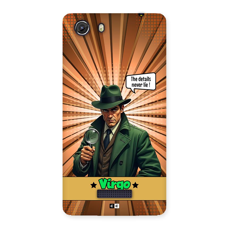 Detective Virgo Back Case for Unite 3
