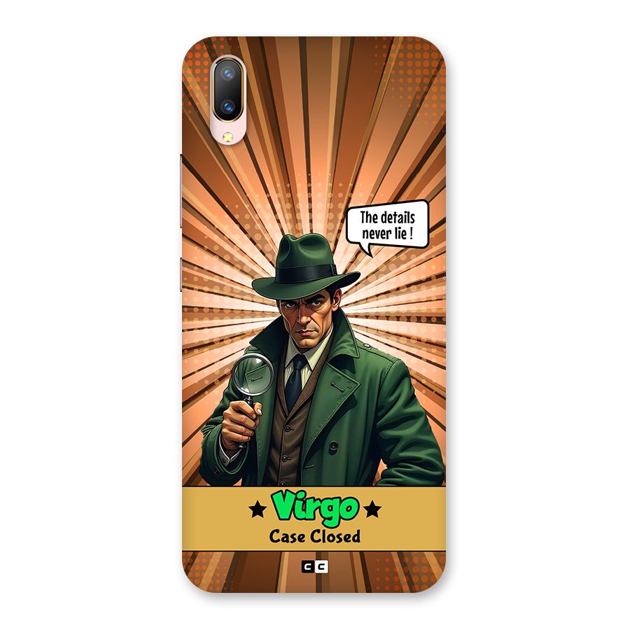 Detective Virgo Back Case for Vivo V11 Pro