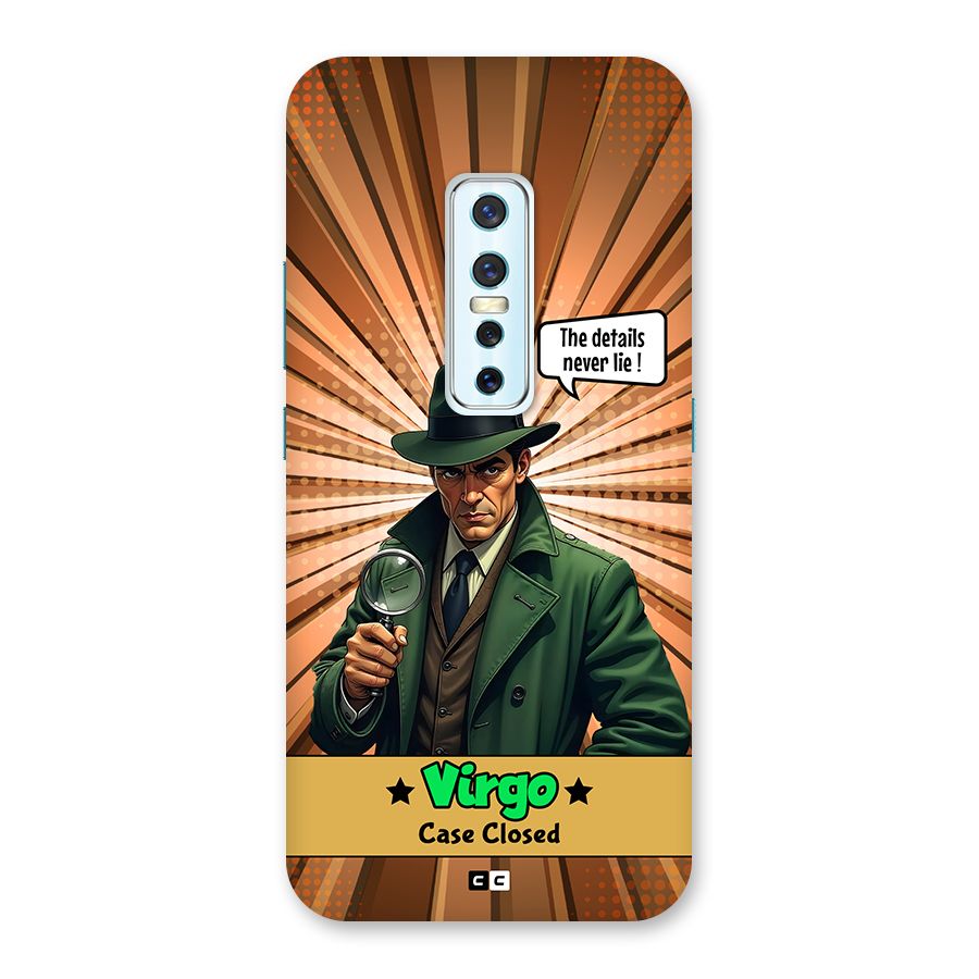 Detective Virgo Back Case for Vivo V17 Pro