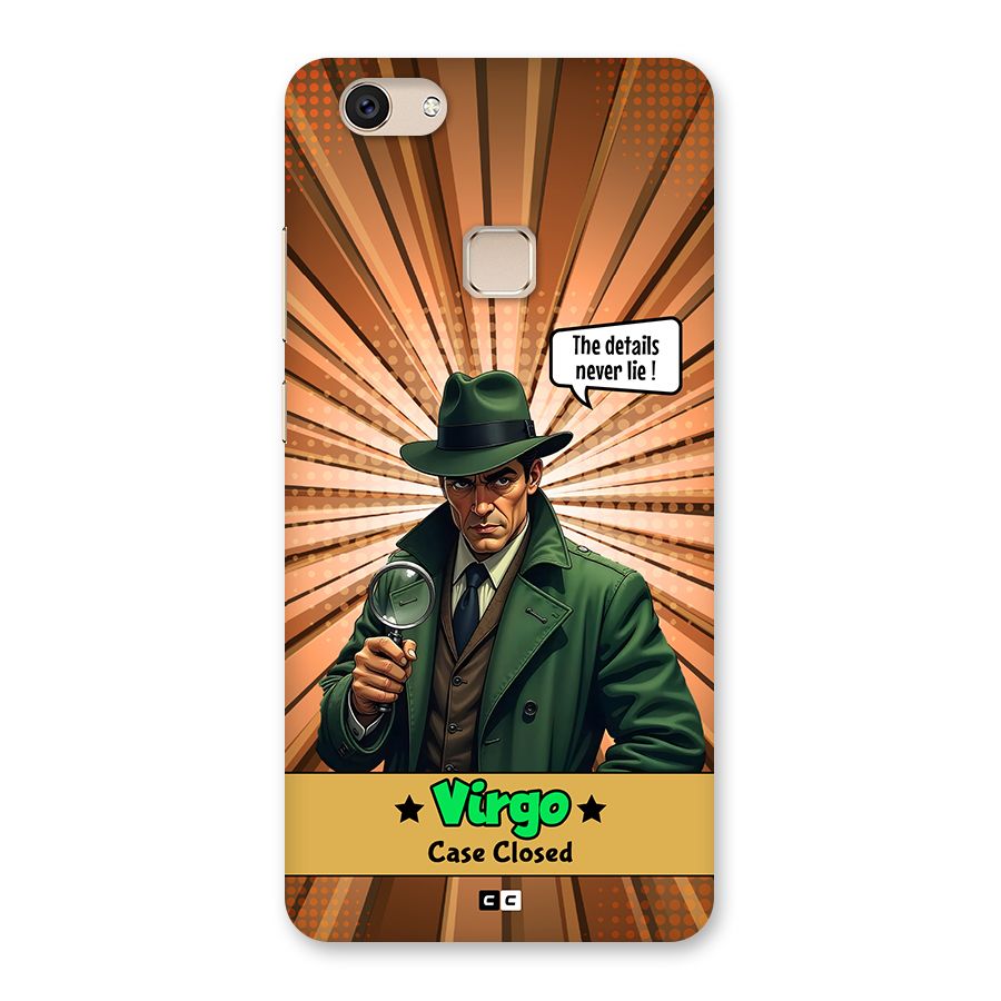 Detective Virgo Back Case for Vivo V7