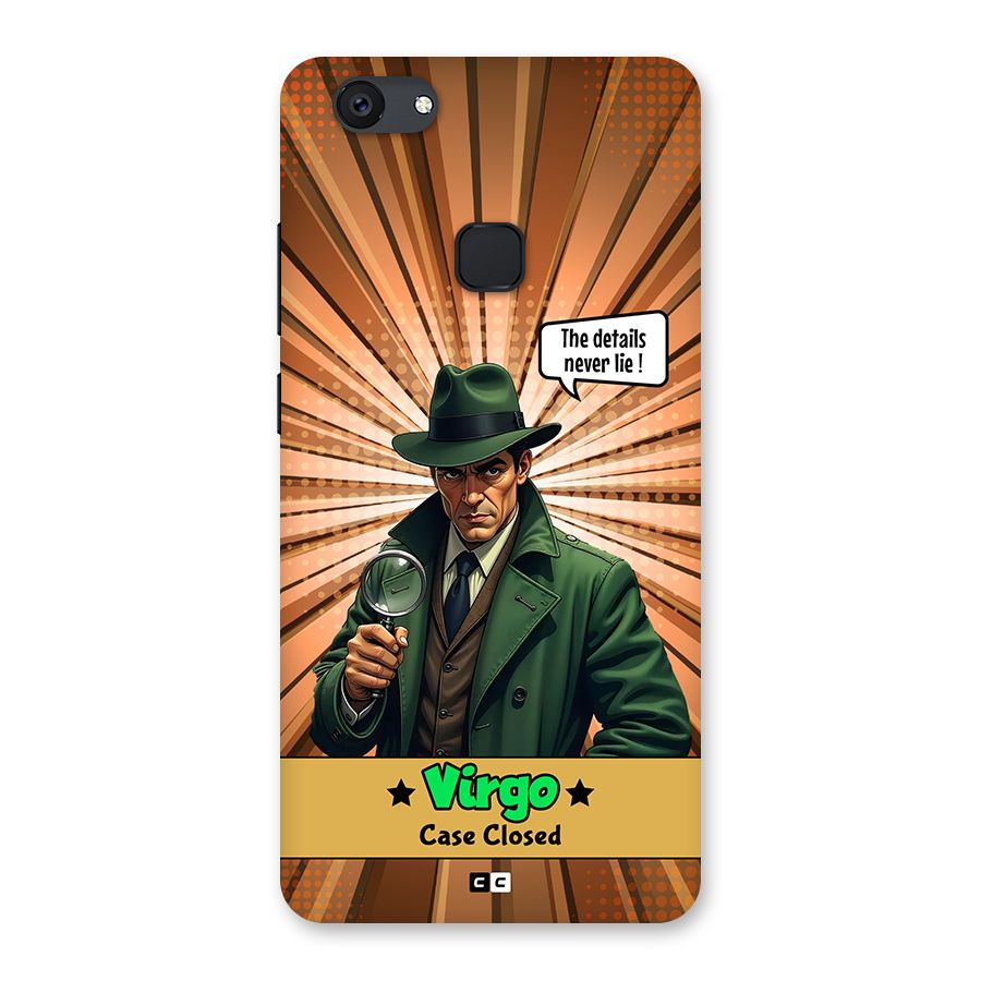 Detective Virgo Back Case for Vivo V7 Plus