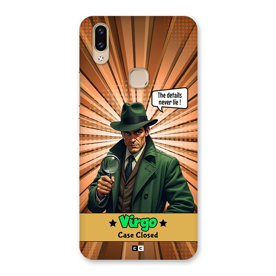 Detective Virgo Back Case for Vivo V9