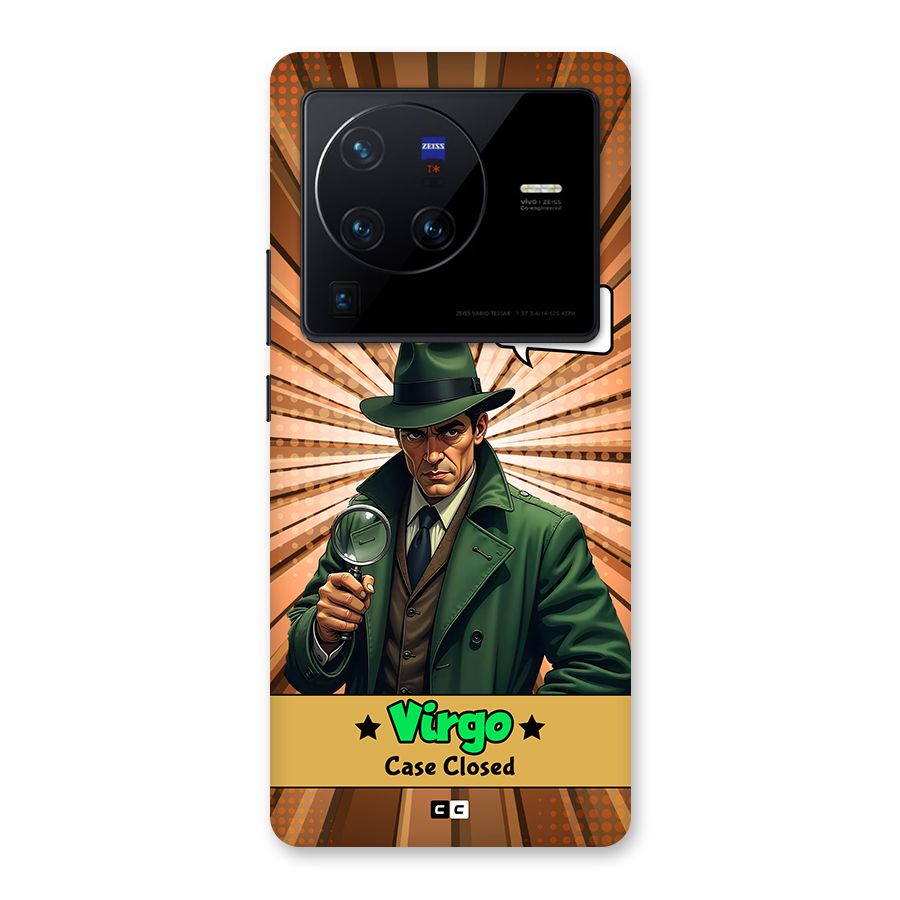 Detective Virgo Back Case for Vivo X80 Pro