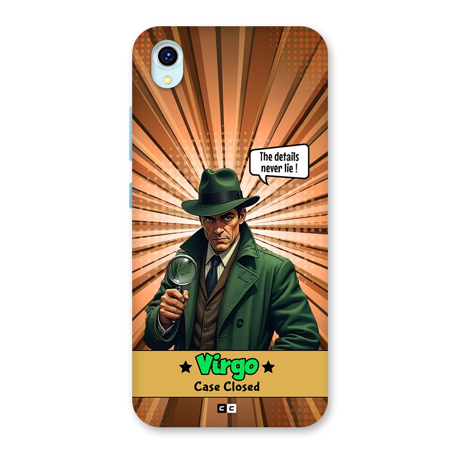 Detective Virgo Back Case for Vivo Y1s