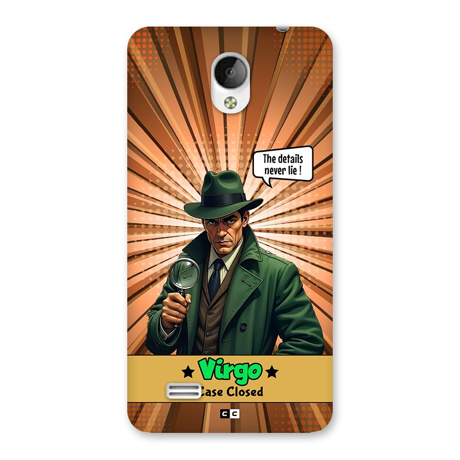 Detective Virgo Back Case for Vivo Y21