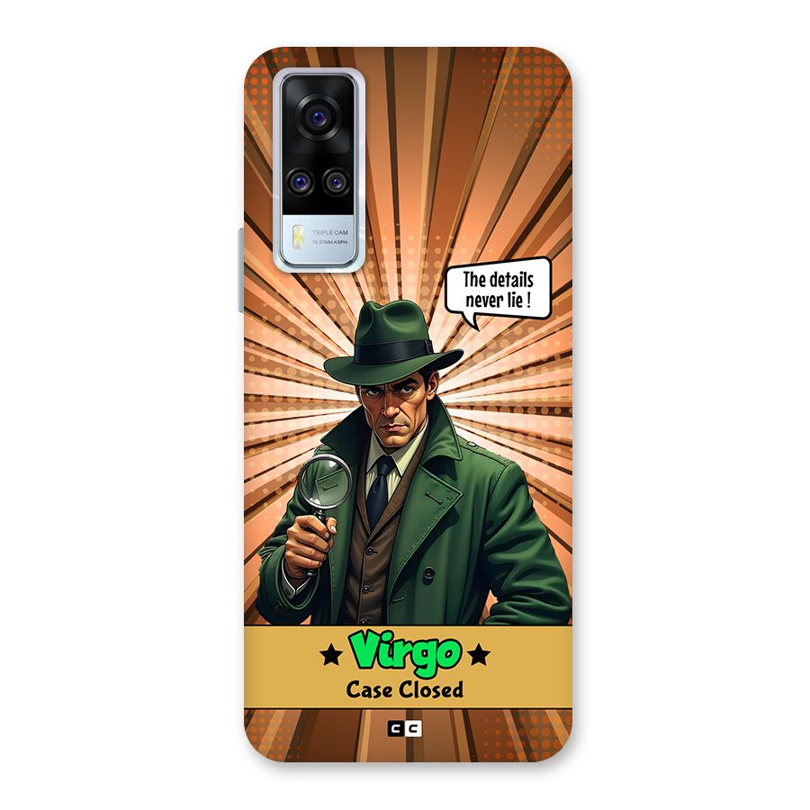 Detective Virgo Back Case for Vivo Y51A