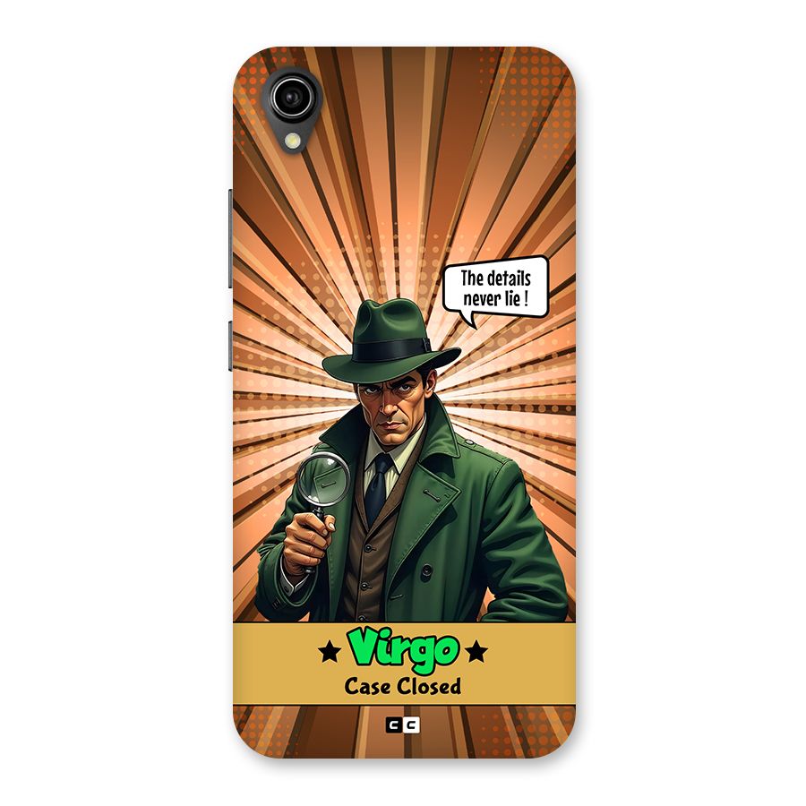 Detective Virgo Back Case for Vivo Y90