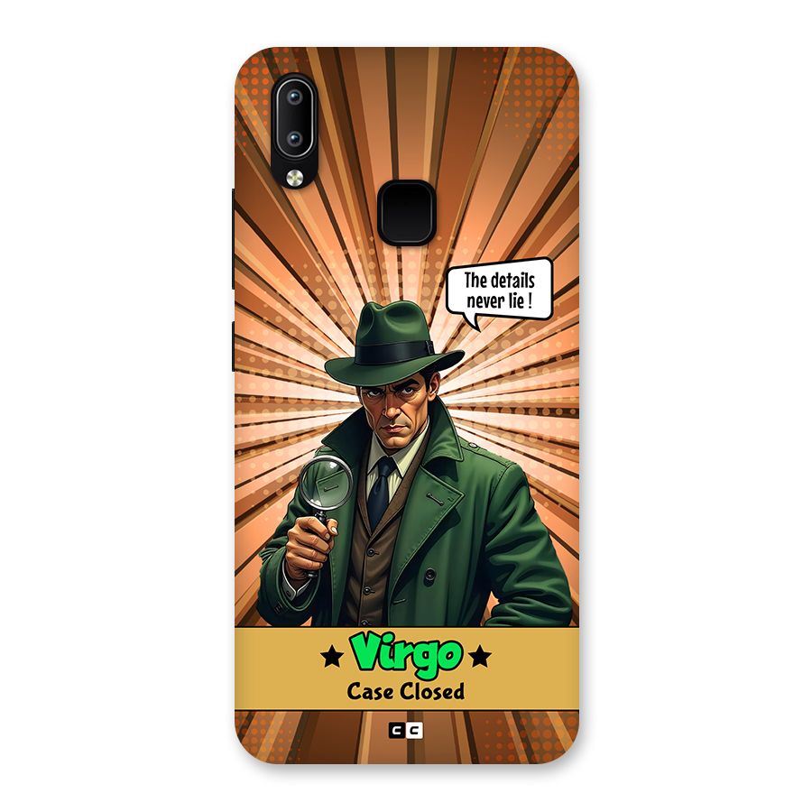 Detective Virgo Back Case for Vivo Y93