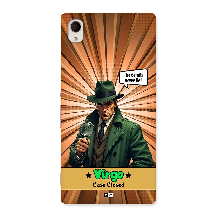 Detective Virgo Back Case for Xperia M4
