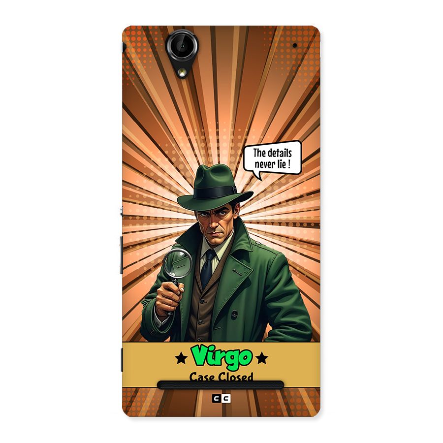 Detective Virgo Back Case for Xperia T2