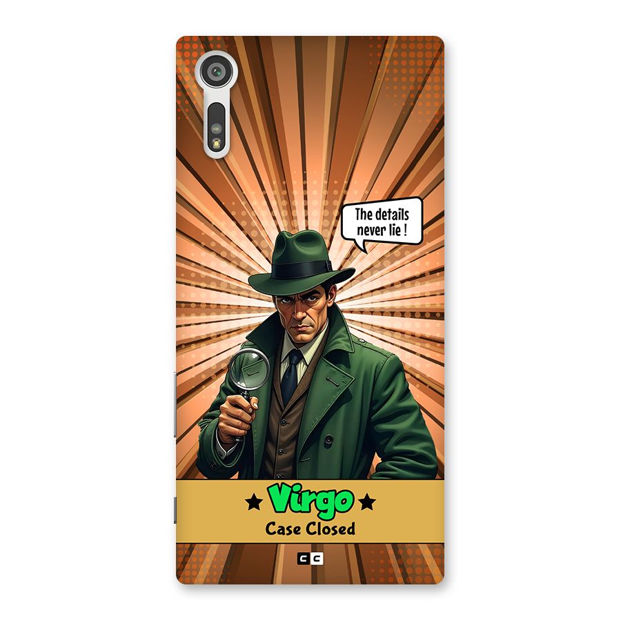 Detective Virgo Back Case for Xperia XZ
