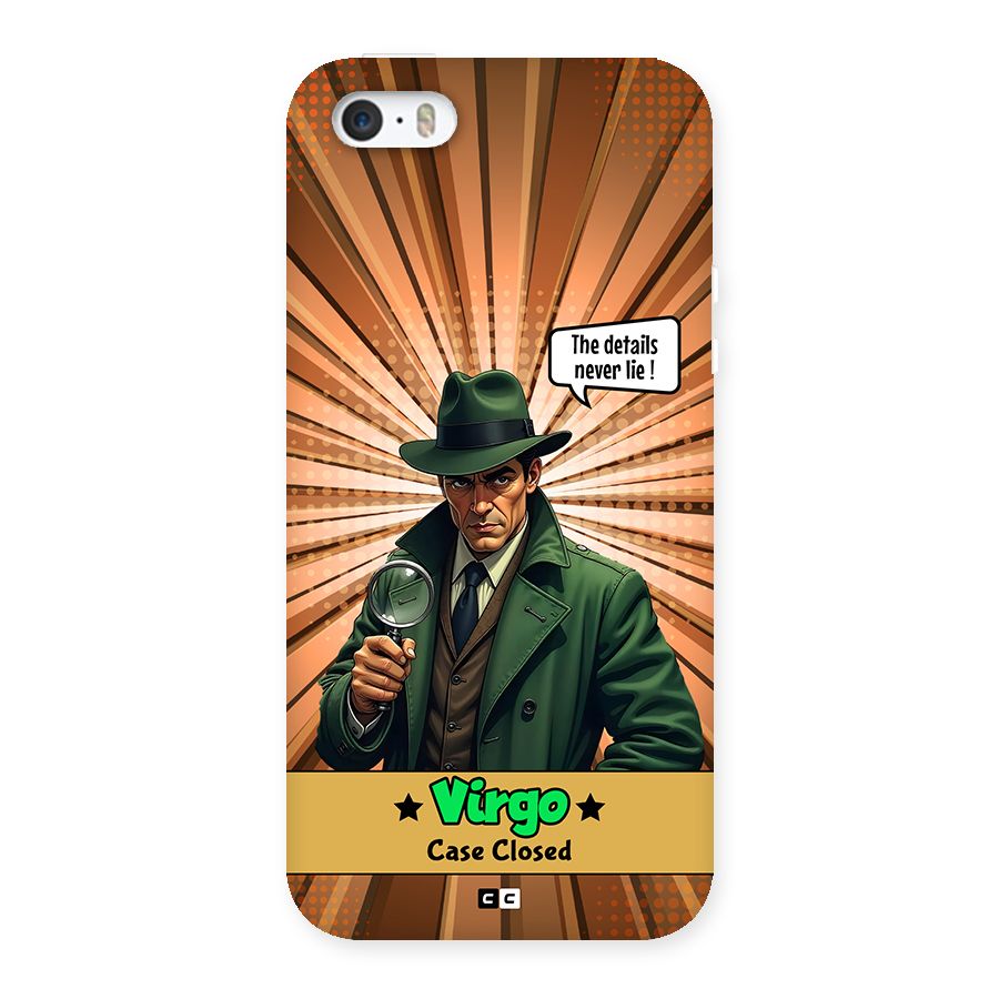 Detective Virgo Back Case for iPhone 5 5s