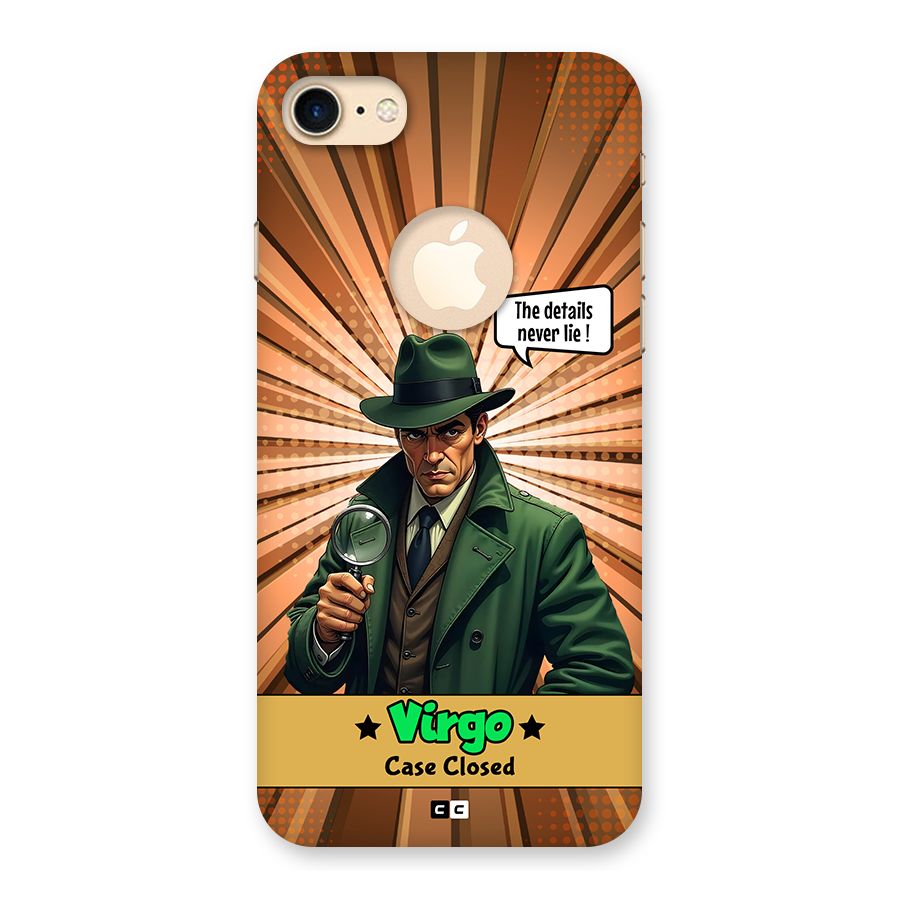 Detective Virgo Back Case for iPhone 7 Logo Cut