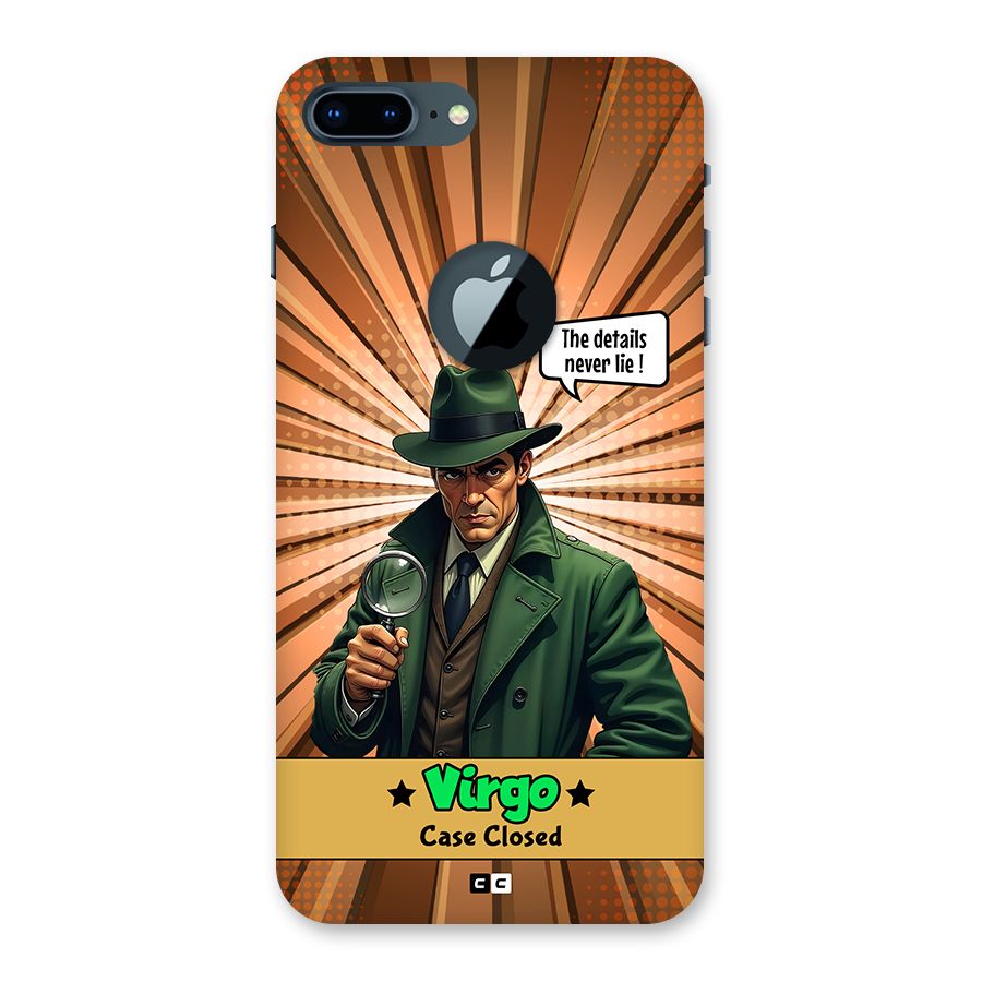 Detective Virgo Back Case for iPhone 7 Plus Logo Cut