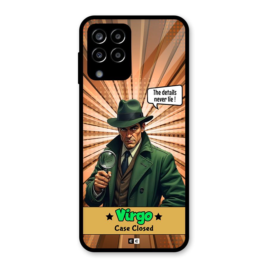Detective Virgo Glass Back Case for Galaxy M33