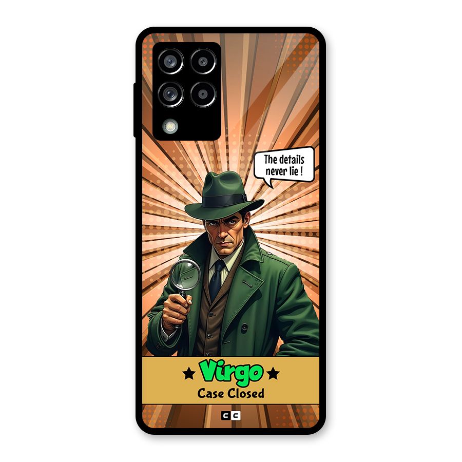 Detective Virgo Glass Back Case for Galaxy M53 5G